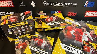 Unboxing 22-23 Sportzoo Fortuna Liga Serie 2 - Představení kolekce Czech Soccer Cards