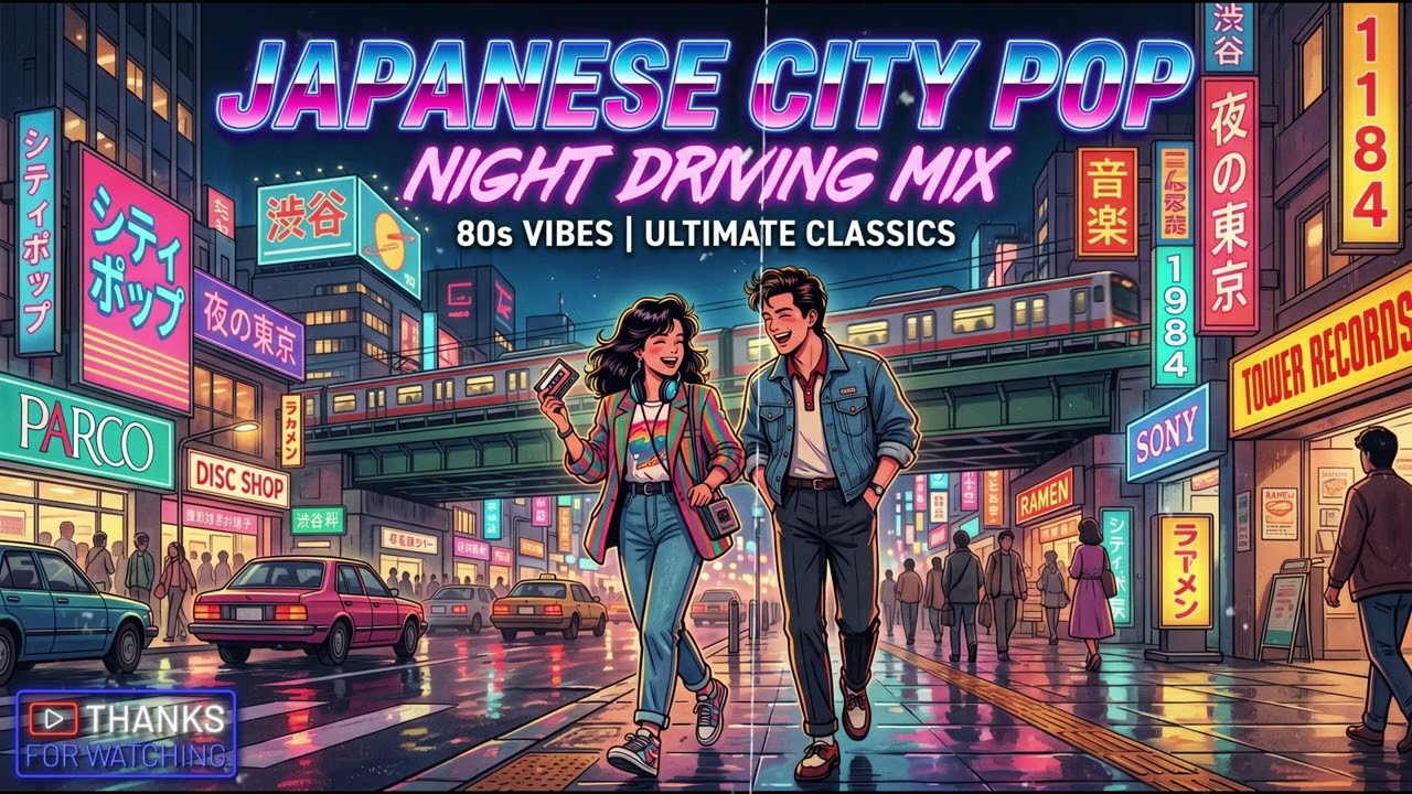 80s Japanese City Pop | Velvet Drive | 日本のシティポップ