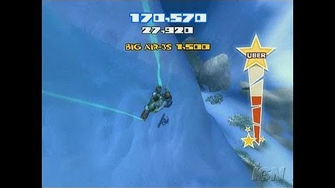 SSX Blur Nintendo Wii Gameplay - Hang Time