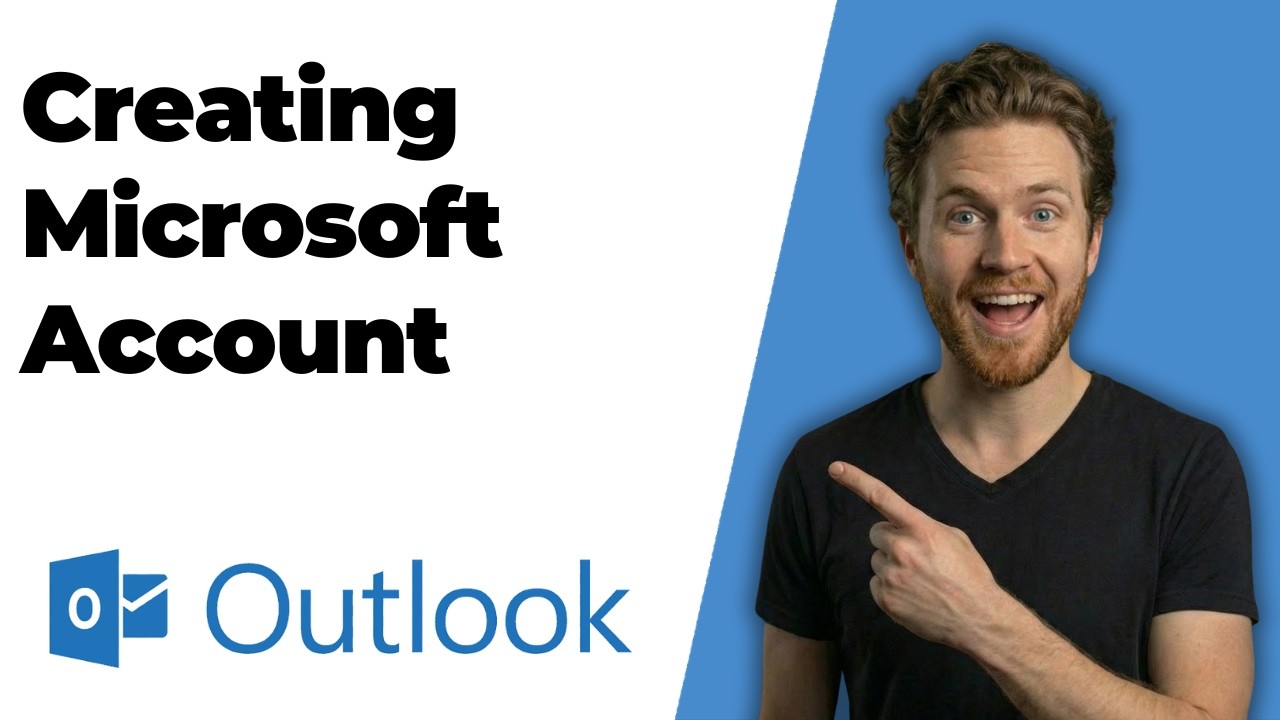 How To Create Microsoft Account [Step-By-Step Guide] - YouTube