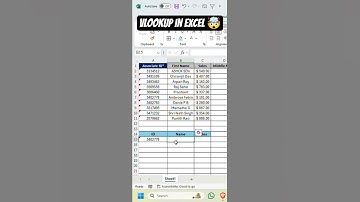 Learn VLOOKUP in Excel from Basic in 60 Seconds! ⚡ #vlookup #excel #shorts