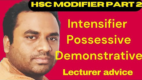 HSC Modifiers class | HSC English 2nd paper modifiers | Modifier short cut rule | Rules of modifiers