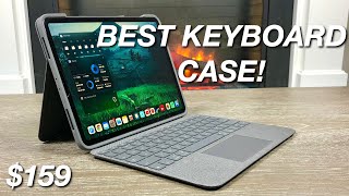 BEST iPad Pro and iPad Air Keyboard Case - Logitech Folio Touch 💪