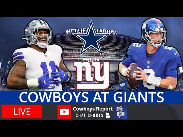 Cowboys vs. Giants Live Streaming Scoreboard, Play-By-Play, Highlights &  Stats