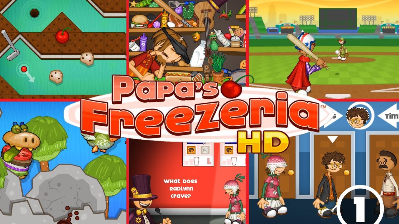 Papa's Freezeria Papa's Game 