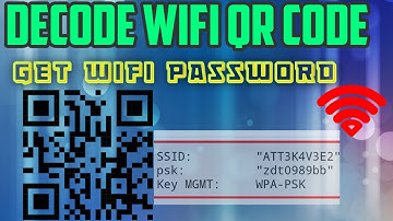 How To Know Wifi Password From QR Code|Decode Wifi QR Code