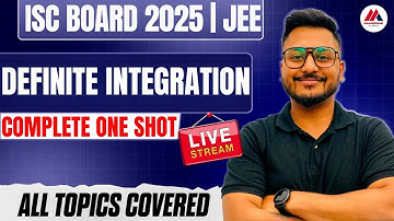 Half Yearly Preparations | Definite Integration | Maths | ISC Class 12 2024-25 | Yash Maheshwari