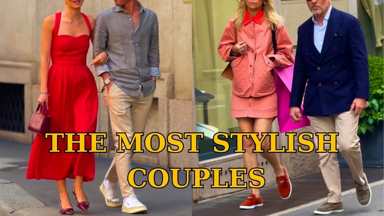 Stylish Couples of Milan: Ultimate STREET STYLE Inspiration & Top Trends 2025•Summer-Ready Looks
