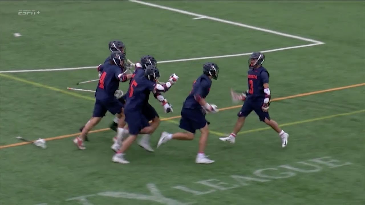 MEN'S LACROSSE Virginia at Princeton Highlights YouTube