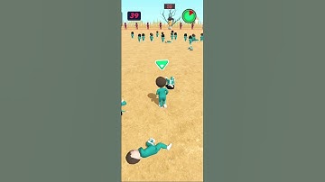 part 🚷💔😭 squid game 3D play k sniper challenge #squidgame #jondada  #trending #shorts