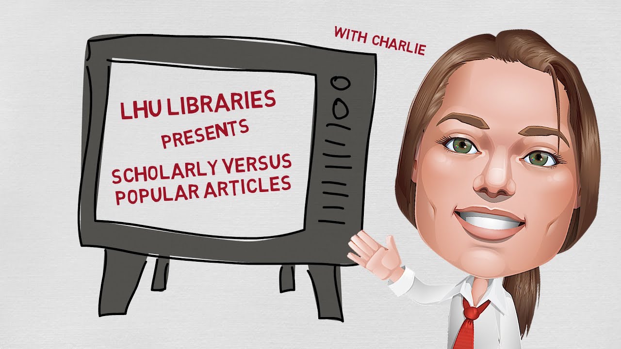 Scholarly Versus Popular Articles YouTube