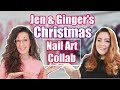 Christmas Nail Art Collab with Jen from Nails By Jen | Using our Favorite Color! 2021