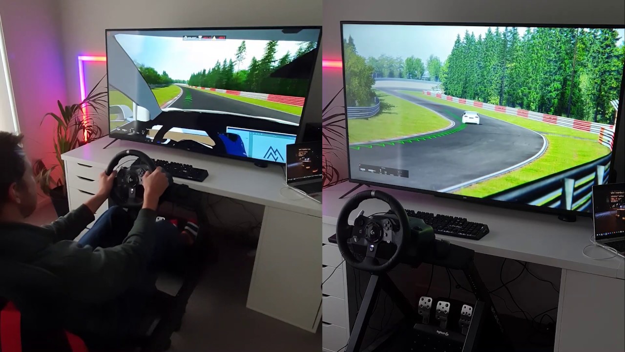 Racing The Tesla Model 3 In Assetto Corsa Youtube