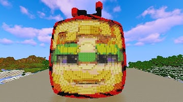 Minecraft PewDiePie Melon | 3D Pixel Art Build l Preview 2 Screen Gems Ident (2015) Effects