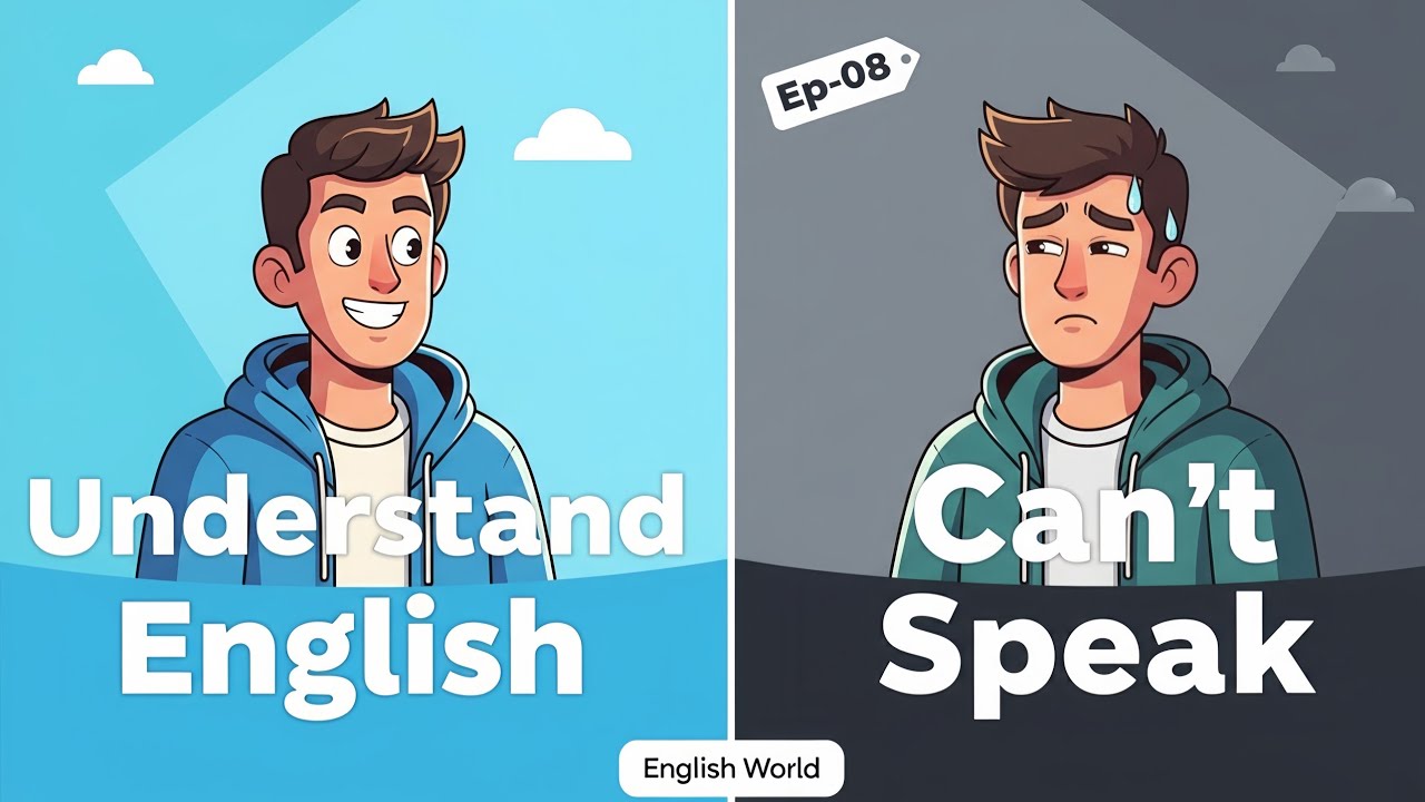 Understand English But Can’t Speak? Fix it now! | English Podcast for Beginners
