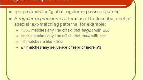 Regular Expressions    - Shell Scripting -49