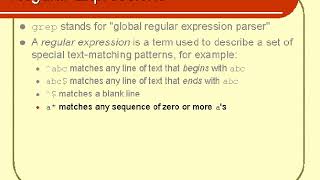 Regular Expressions    - Shell Scripting -49