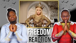 THE MEMORIES !! Nicki Minaj - Freedom (Official Music Video) Reaction