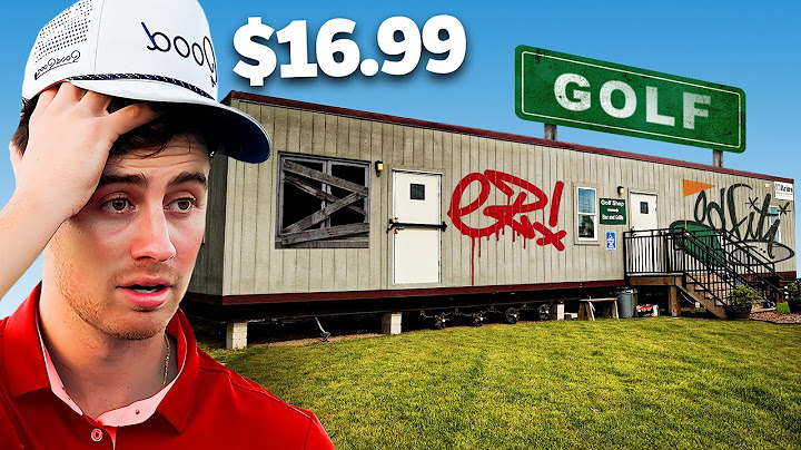 Playing The Cheapest Golf Course In Texas...