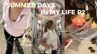 romanticizing my summer shopping productivity a day at the prettiest library
