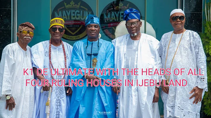 K1 DE ULTIMATE, REACTS TO THOSE QUESTIONING HIS ORIGIN IN IJEBU LAND OVER HIS INTEREST IN KINGSHIP
