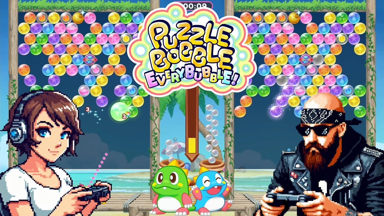 [Gameplay] Puzzle Bobble Everybubble (Switch) / feat DocteurDeimos