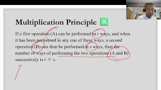 Permutations and Combinations 02 - Multiplication Principle