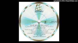 Lionel Richie - Love Will Find A Way