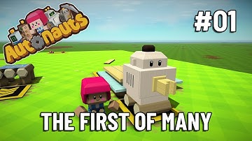 OUR FIRST BOT! - Autonauts - Let