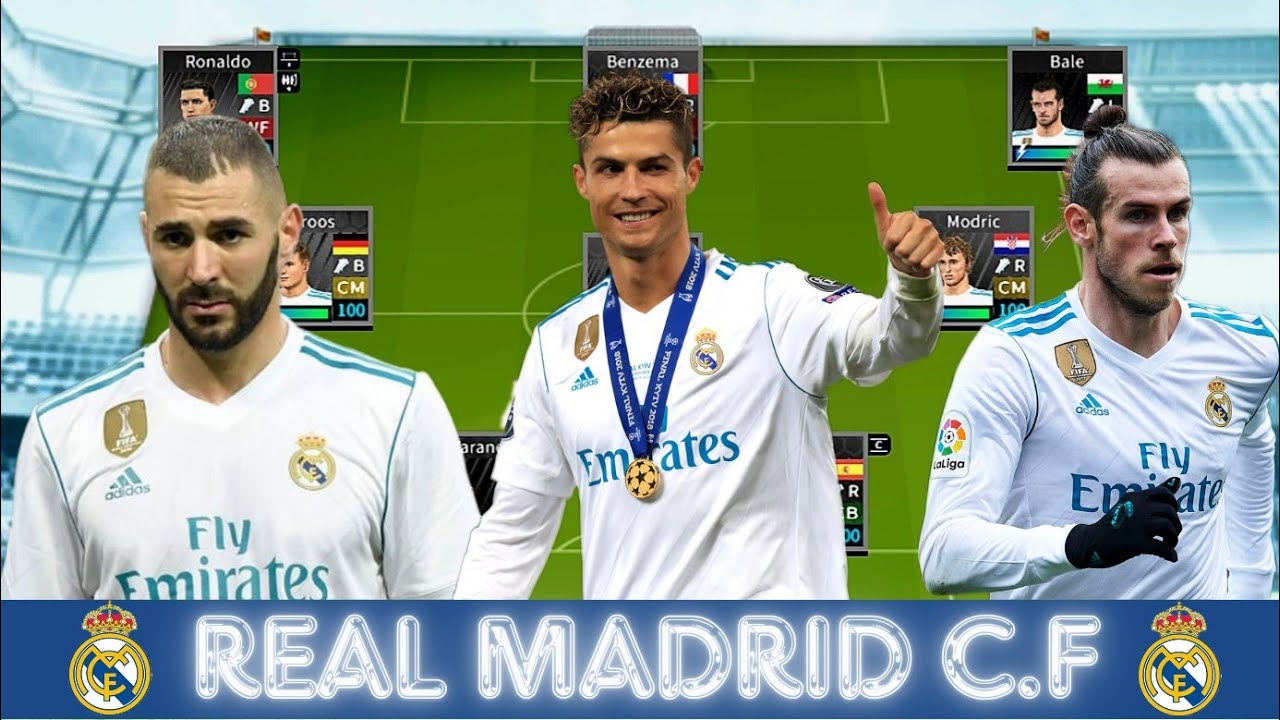 ● Dream League Soccer 2019 Real Madrid team 2017/2018 ● 👇...
