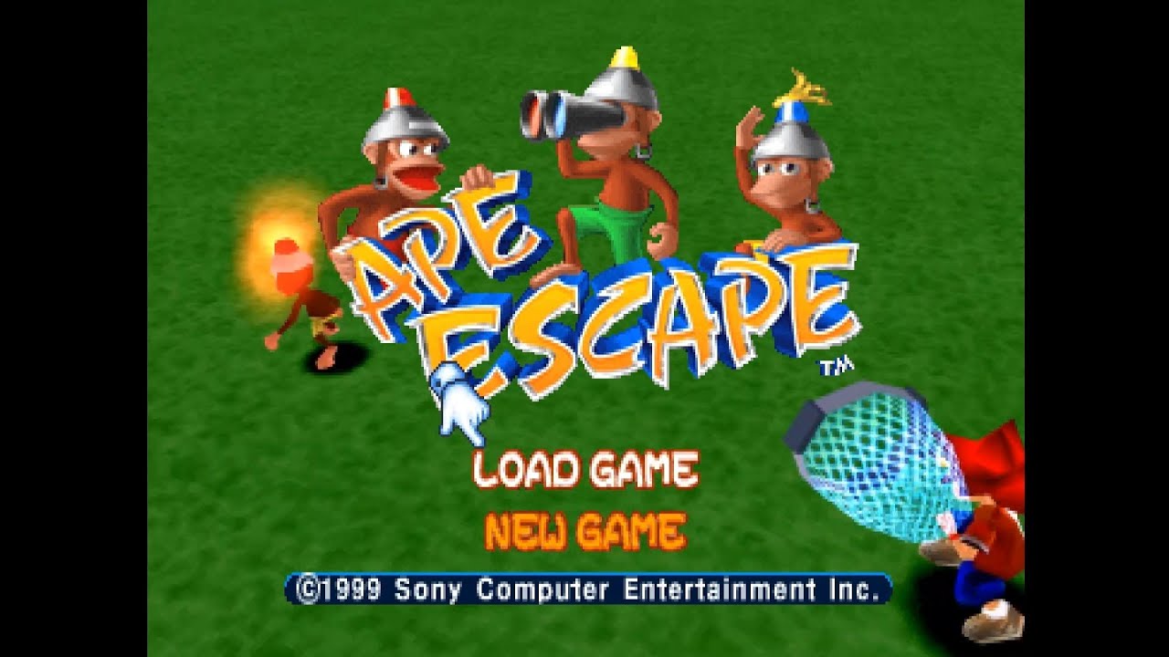 Ape Escape: прохождение, часть 1: Затерянная земля