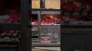 la lumbre patio stoves carne fierro fuego #graciasamipadredios #estufadeleña