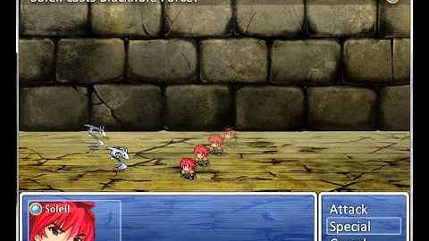 RMVXA Theolized Sideview - Melee Skill Test