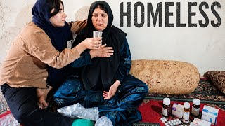 A Sick Homeless Mother, A Brave Broken-Leg Daughter