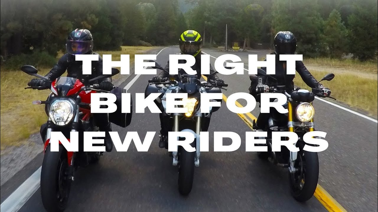 The Right Motorcycle For New and Returning Riders YouTube