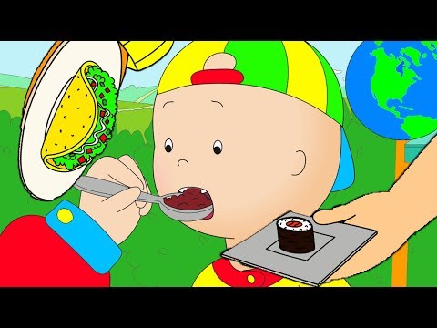 Caillou en Français | Caillou et la Cuisine Internationale | dessin animé | dessin animé pour bébé