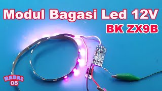 12V trunk light bk zx9b - install RGB LED Luggage tail lamp