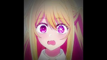 RUBY HOSNINO EDIT —OSHI NO KO— RUBY KAWAII #anime #jj #editanime #fyp