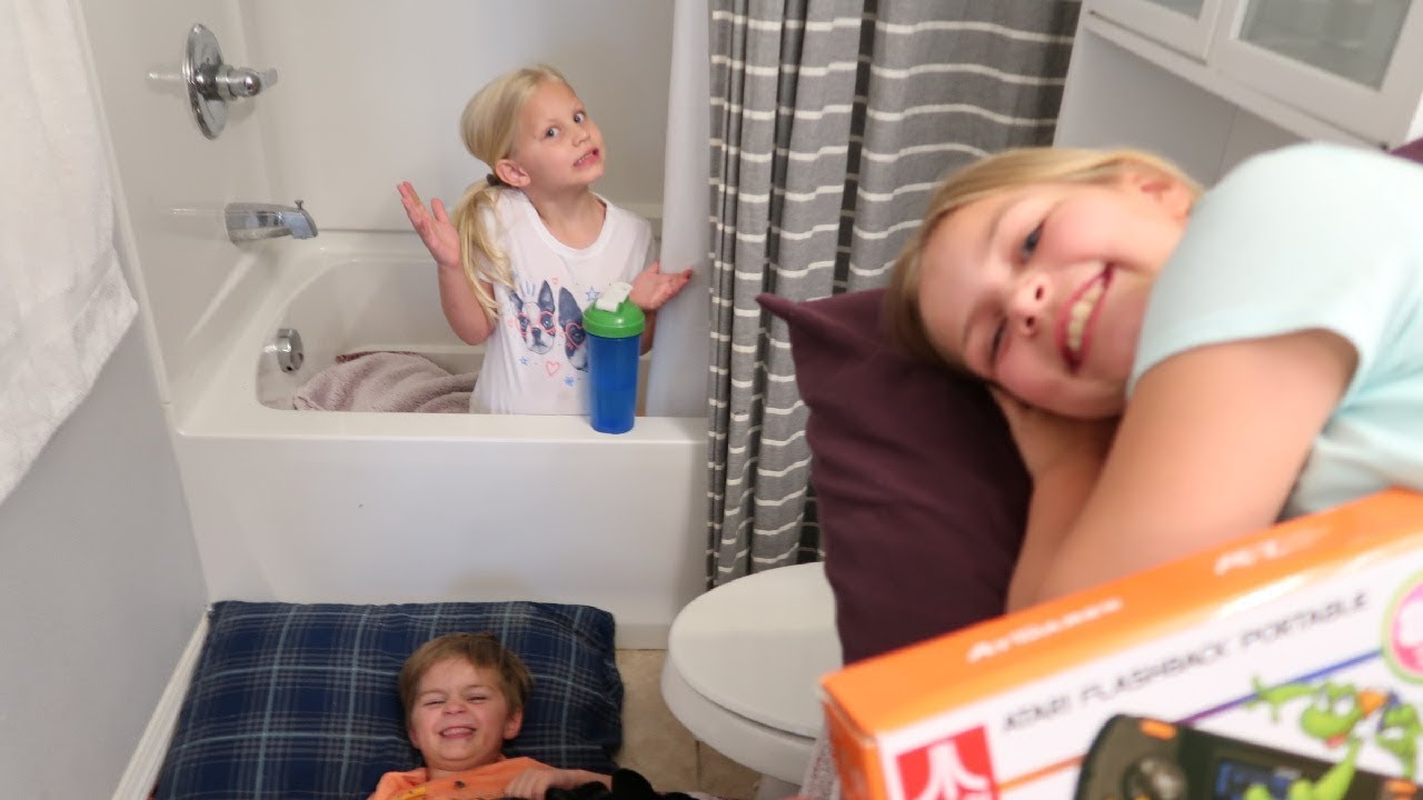 LAST To LEAVE the Bathroom Challenge WINS! YouTube