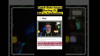 Catch data issues during CI, not in production!