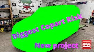 Biggest Copart Salvage Gamble I Have Ever Bought Very Risky Buy