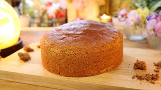 黒糖スポンジケーキの作り方・簡単レシピ How to make Brown sugar Sponge cake｜Coris cooking