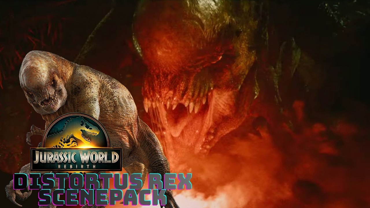 Distorous Rex Distortus Rex Scenepack | Jurassic World Rebirth - YouTube