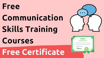 Free Communication Skills Training Online Courses with Certificate
