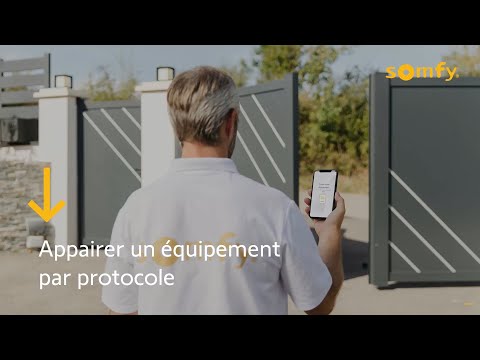 TaHoma® pro : appairer un équipement par protocole | Somfy