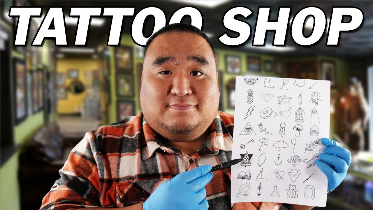 ASMR | Realistic Tattoo Shop | Full Experience