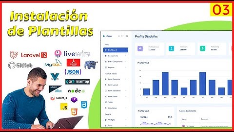 03 🎨 Instalación y Personalización del Menú con Plantilla Mazer | Ecommerce Laravel 12 FullStack