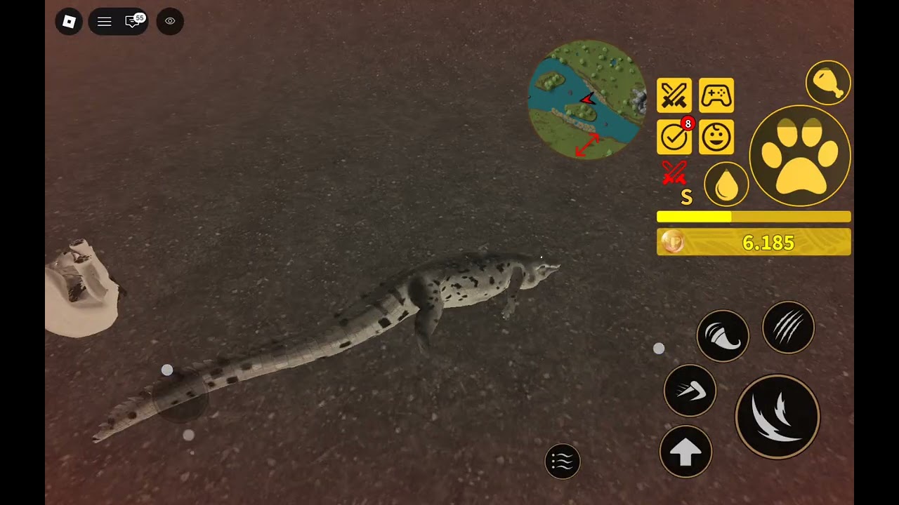 Kosing as a croc part 2 savannah life