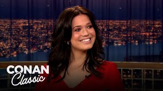 Mandy Moore's Car Runs On Soybean Oil | Late Night with Conan O’Brien