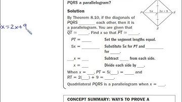 Acc. Geometry 8.3 Properties of Parallelograms